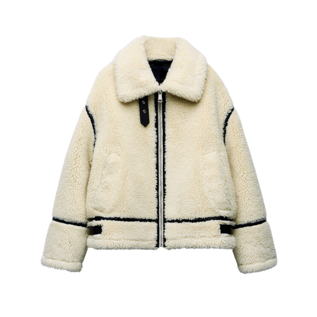 Lily | Elegante Shearling Jas