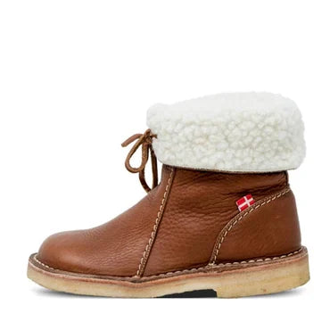 Calyx | High Quality Leather Winter Boots with Fleece Lining 