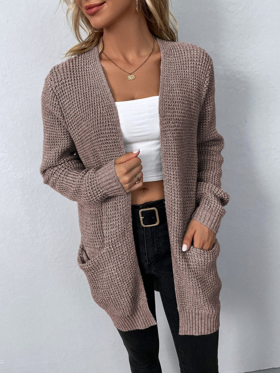 Livia | Lange Gebreide Cardigan voor Dames